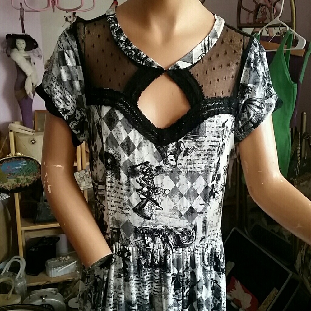 Alice in Wonderland Storybook Dress